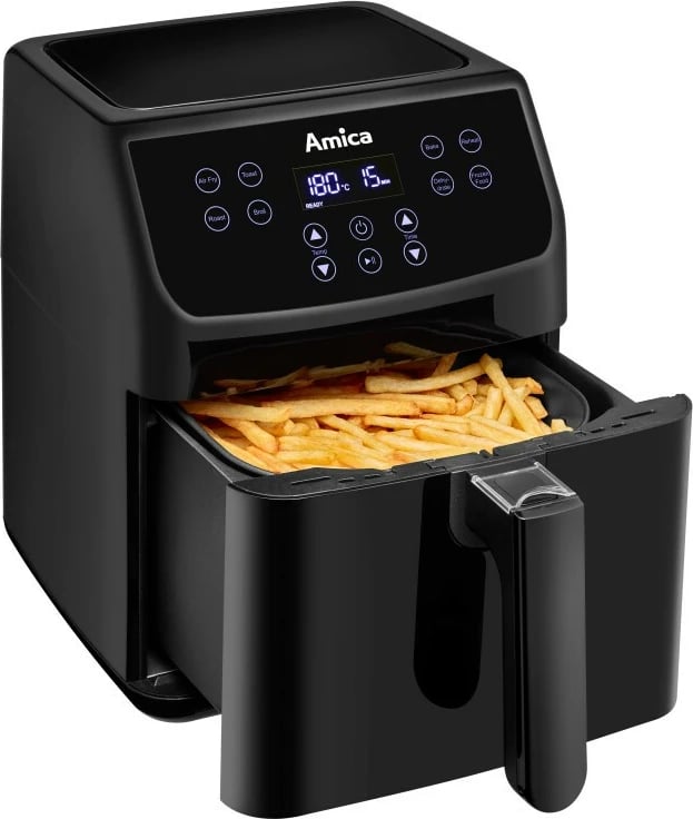 Fritezë pa vaj Amica AFM 4011, 5.5-6.8L, E zezë
