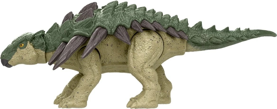 Figurë aksioni Jurassic World Mattel Edmontonia, plastikë, për fëmijë, gjelbër