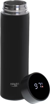 Termos, Adler AD 4506, ekran LED, 473 ml, e zezë
