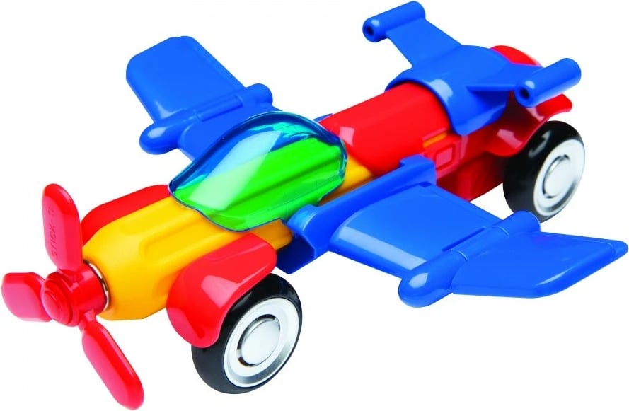 Set lodrash magnetike Magformers Stick-O Urban, 16 pjesë