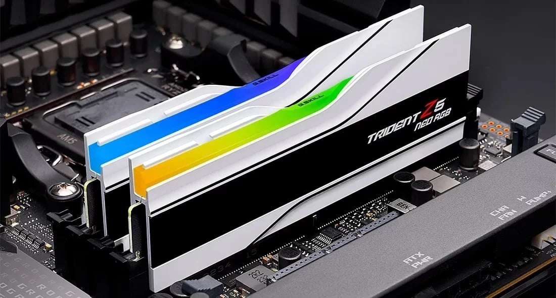 RAM Memorje G.SKILL TRIDENT NEO AMD RGB DDR5 2X16GB 6400MHZ CL30-39