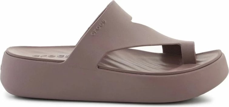 Sandale platformë Crocs për femra, kafe