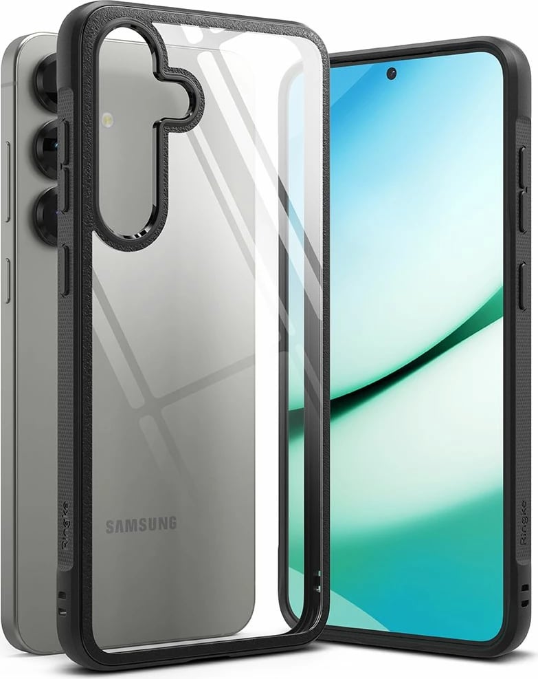 Mbështjellës Ringke Fusion Bold për Samsung Galaxy S25, i zi