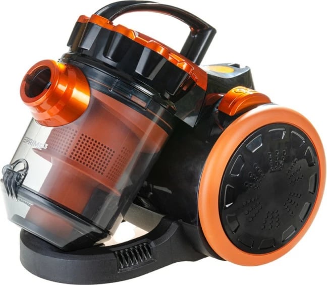 Fshesë me korrent pa qese PRIME3 SVC32, 1.8L, HEPA, 700W, e zezë/portokalli