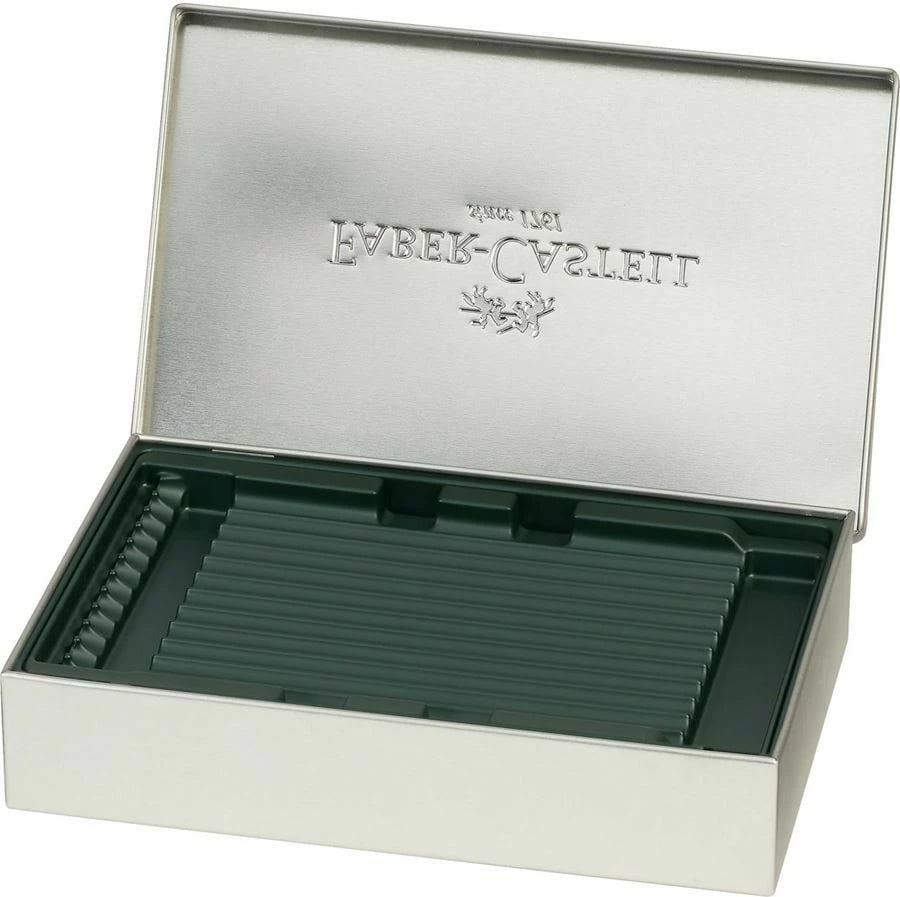 Kuti e fortë për lapsa Faber-Castell 180011, e bardhë