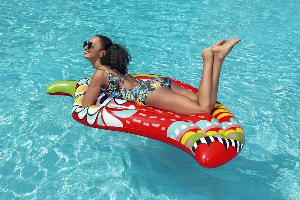 dyshek noti i fryrë, Bestway, Paprička, 1.95 x 0.99 m, e kuqe