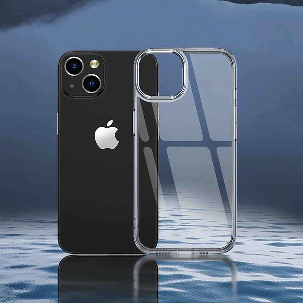 Mbështjellës Tech-Protect FlexAir Hybrid për iPhone 12 / 12 Pro, Transparent