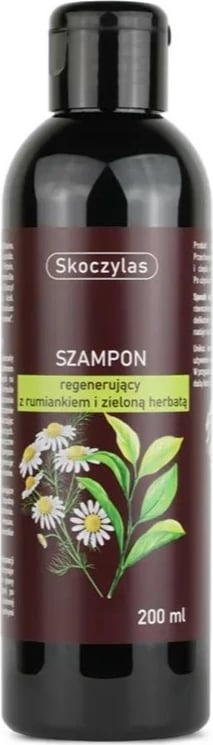Shampon për femra Skoczylas Regjenerues me Kamomil dhe Çaj të Gjelbër, 200ml