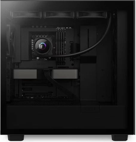 Kasë ftohje me ujë NZXT Kraken 360 LCD, për procesor, 3x12cm, E zezë