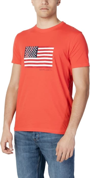 Maicë për meshkuj U.S. Polo Assn., e kuqe