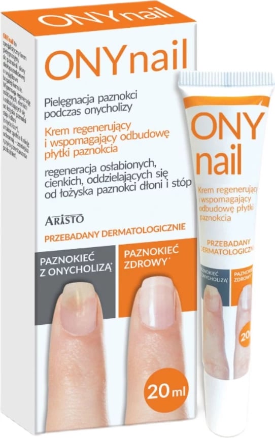 Krem për thonj ONYnail rigjenerues dhe për rikonstruktim, 20ml
