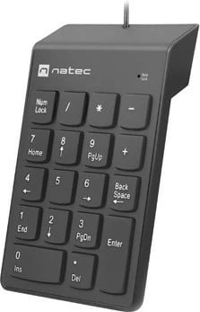 Tastierë numerike Natec Goby 2, me kabllo USB, Zezë