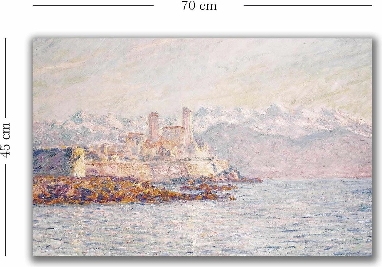 Pikturë dekorative në kanavacë Wallity, 4570MONET026, shumëngjyrëshe, 45x70cm
