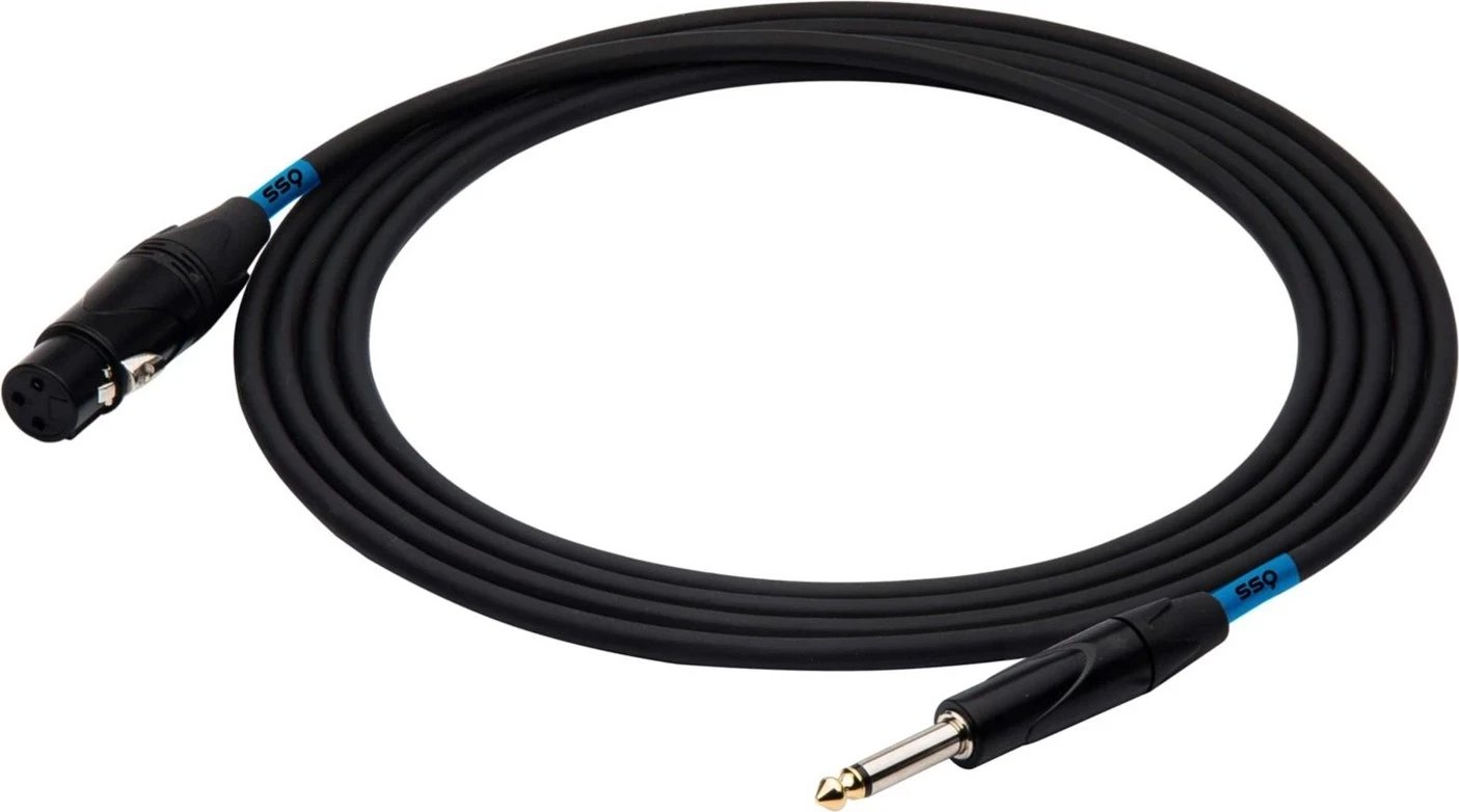 Kabllo SSQ XZJM10 - Kabllo femër mono - XLR, 10 metra
