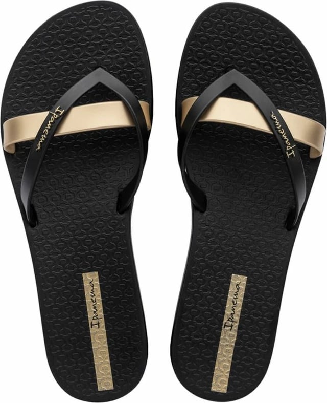 Këpucë Plazhi Ipanema Kirei Fem për Femra, të Zeza dhe të Artë