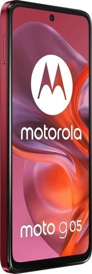 Celular Motorola Moto G05 4/128GB Dual SIM Plum Red