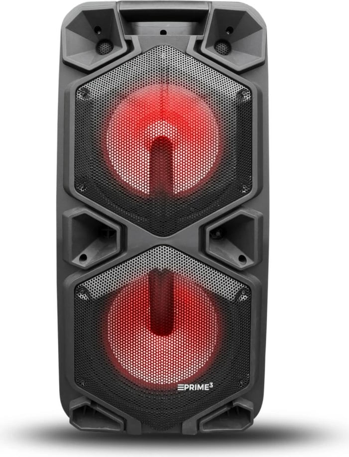 Altaparlant karaoke PRIME3 APA20 me Bluetooth, 8000W, mikrofon wireless, i zi