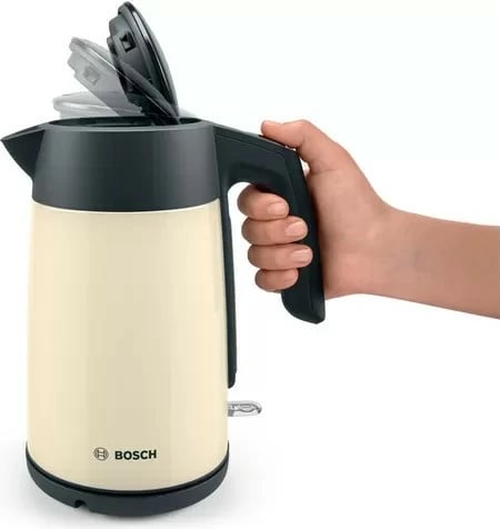 Ibrik elektrik Bosch TWK7L467, 1.7L, Bezhe
