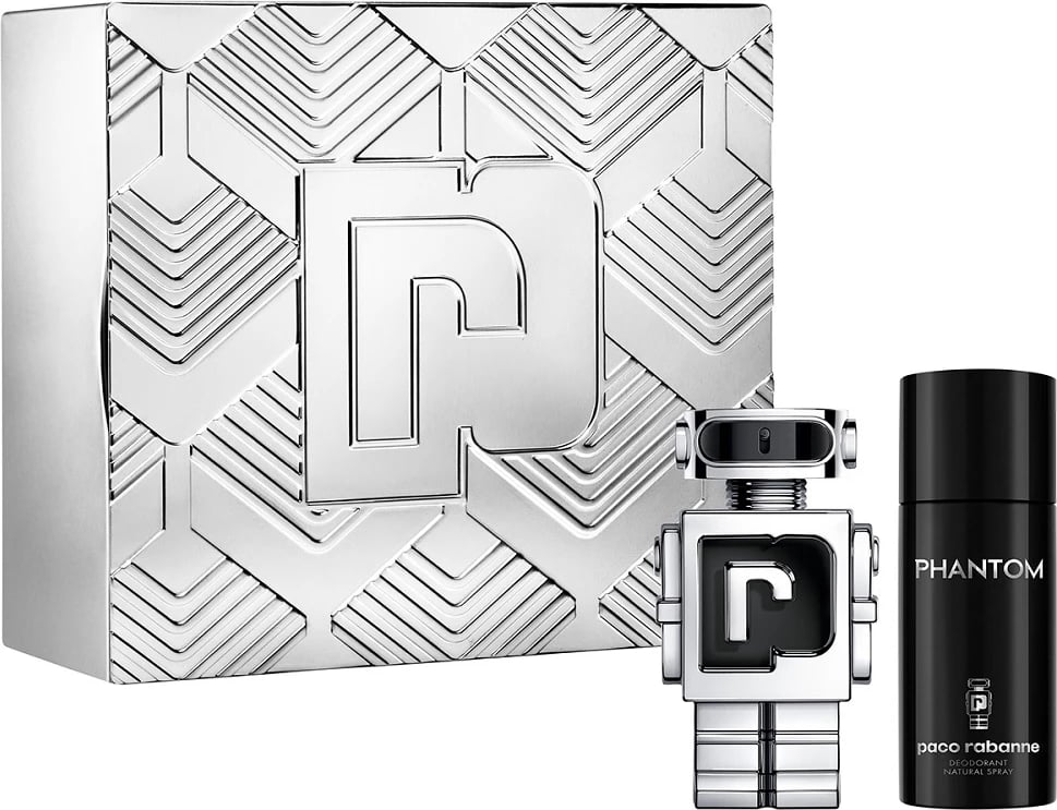 Set Eau de Toilette dhe deodorant për meshkuj Paco Rabanne Phantom, 100ml + 150ml
