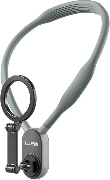 Mbajtës magnetik për qafë Telesin MNM-002 për iPhone 12-16, Gri