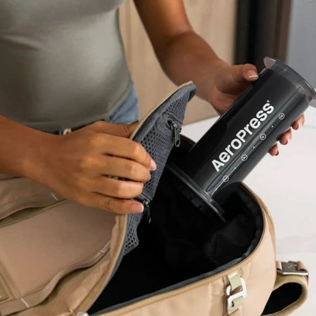 Aparat kafeje manual AeroPress XL, transparent