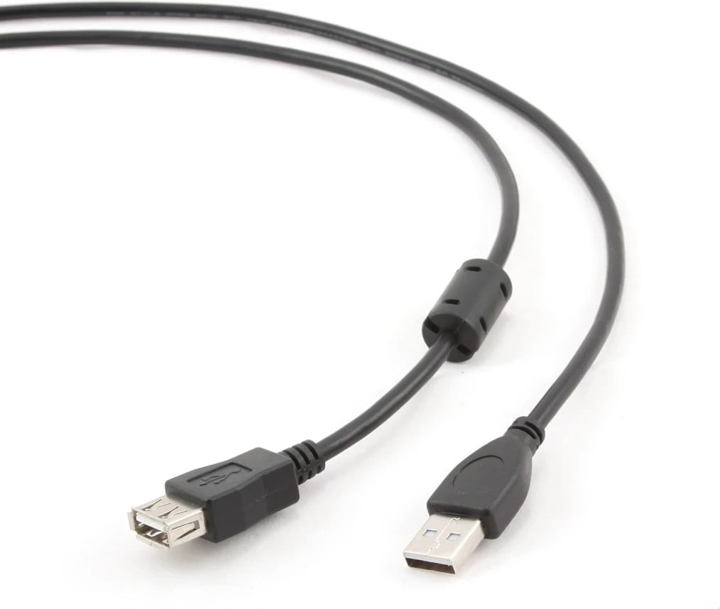 Kabllo Gembird, 1.8m, USB 2.0 A M/FM USB, e zezë