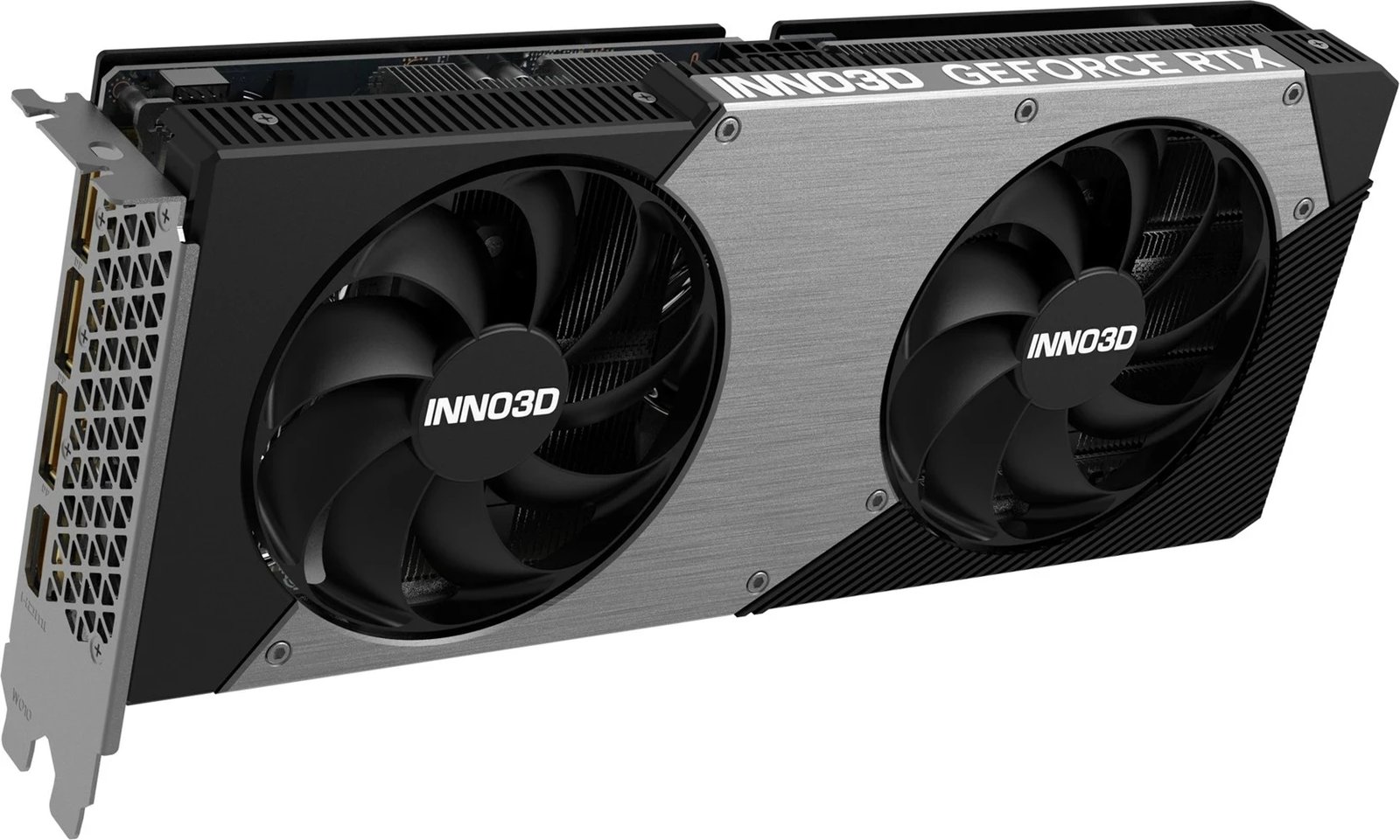 Kartelë grafike INNO3D GeForce RTX 5060 Ti TWIN X2, 8 GB GDDR7, Gri