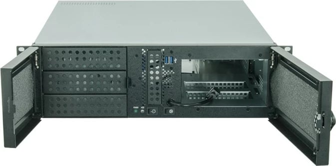Kasë serveri Chieftec UNC-310A-B, 3U, ATX/micro ATX, e zezë