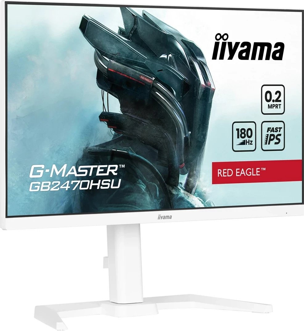 Monitor kompjuteri IIYAMA G-MASTER GB2470HSU, 23.8", Full HD, 180 Hz, Bardhë