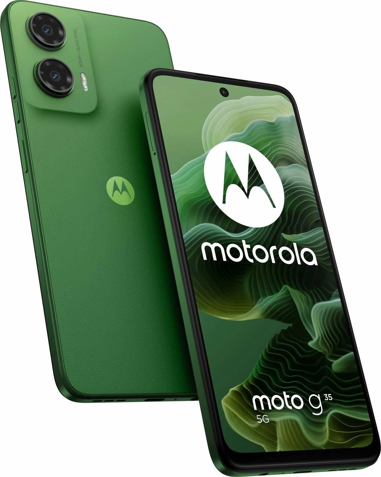 Celular Motorola moto G35 5G, 4 GB, 128 GB, Leaf Green