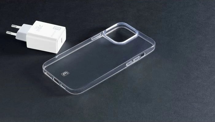 Mbështjellës Cellular Line Starter Kit për iPhone 14, 20W, i bardhë