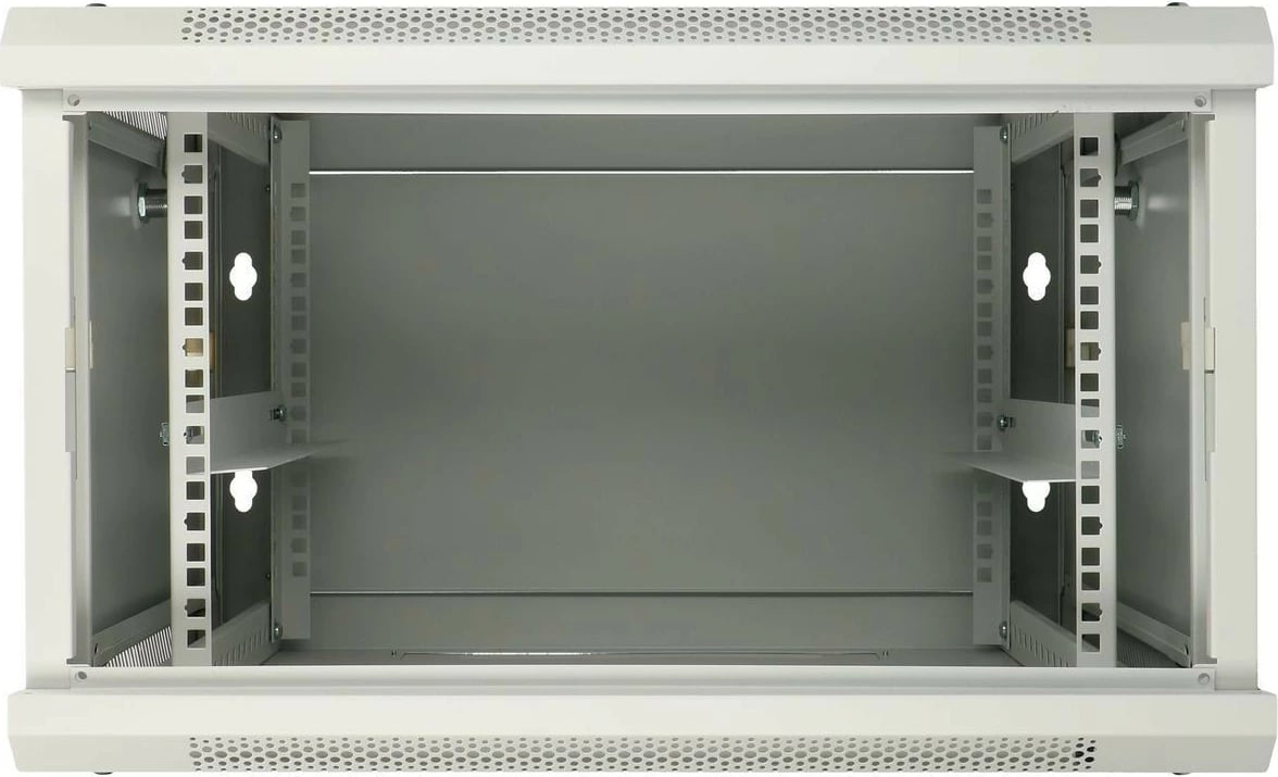 Kasë muri Extralink EX.13001, 6U, 600x600 mm, metalike, Gri