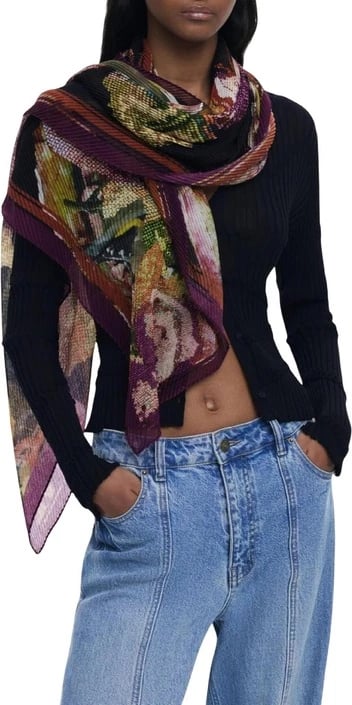 shall femra Desigual, e purpurt