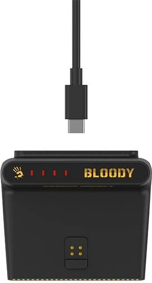 Maus A4-Tech Bloody R72 ULTRA DUO Renegade Midnight, wireless, RGB, i zi