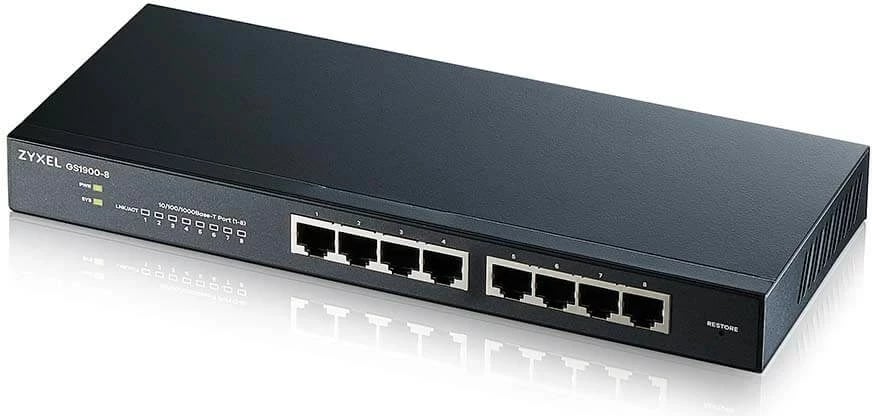 Switch Zyxel GS1900-8 i zi