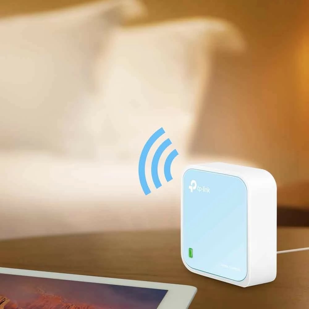 Router Wi-Fi TP-Link WR802N, N300 Nano, i bardhë