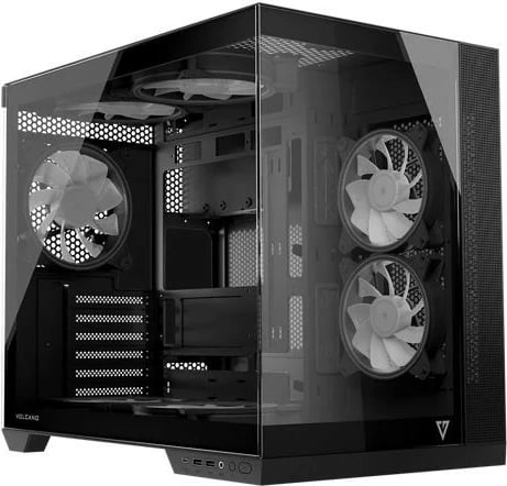 Kasë MODECOM Volcano Panorama APEX ARGB 3F Midi, Gri