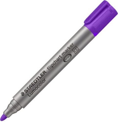 Marker flipchart STAEDTLER 356 B-6, 1 copë, vjollcë, majë 2 mm/5 mm