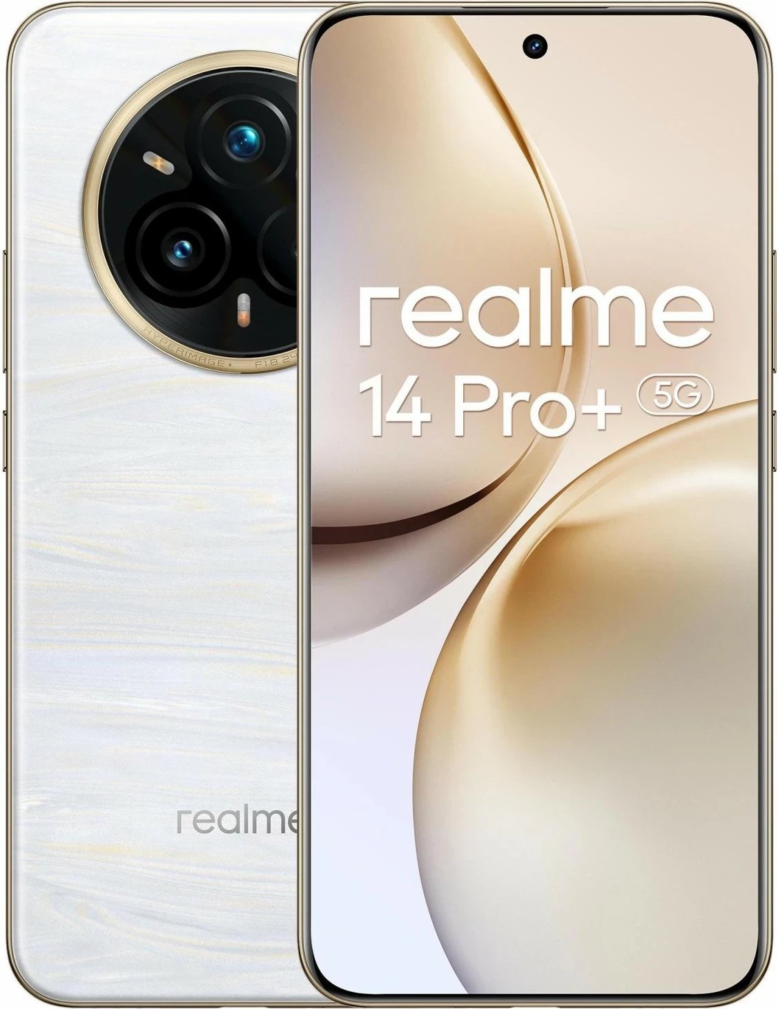Celular Realme 14 Pro+ 5G 12/512GB Pearl White