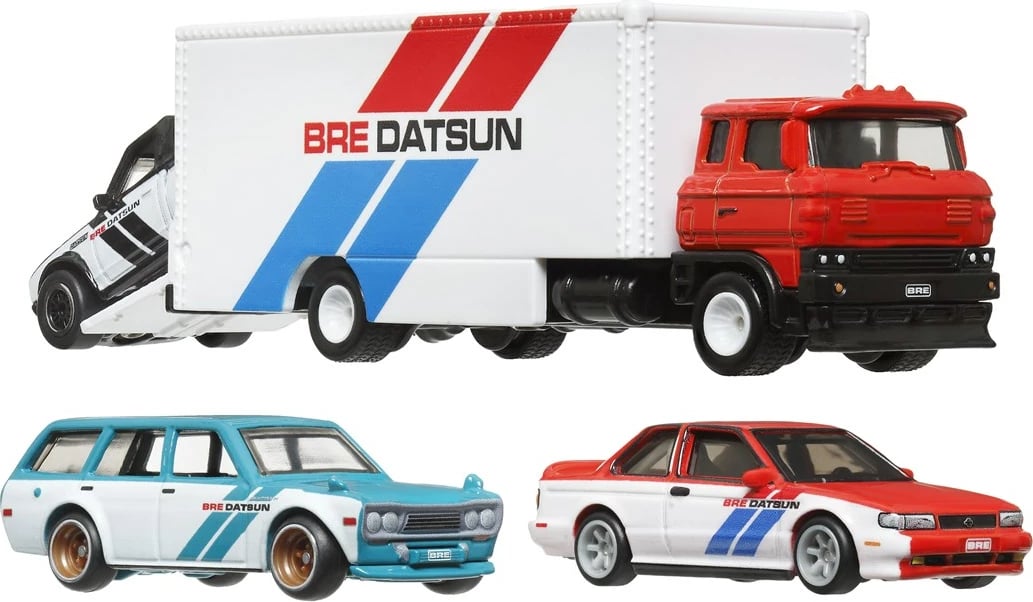 Set koleksionues Hot Wheels Premium BRE Team, Multingjyrësh