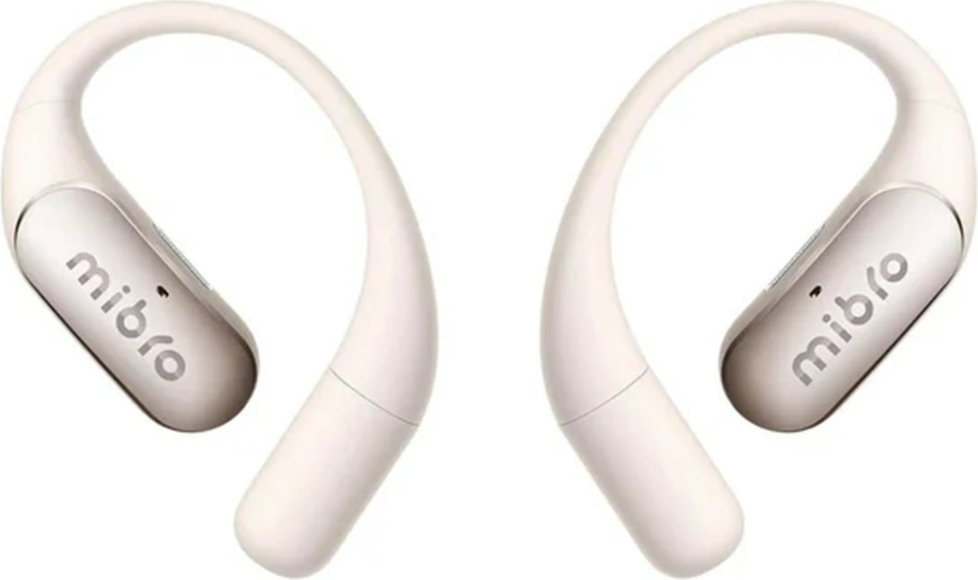 Kufje me kapëse pas veshi, Mibro OpenEar Pro, Bluetooth 5.4, IPX4, deri 6 orë, kuti 500 mAh, të bardha