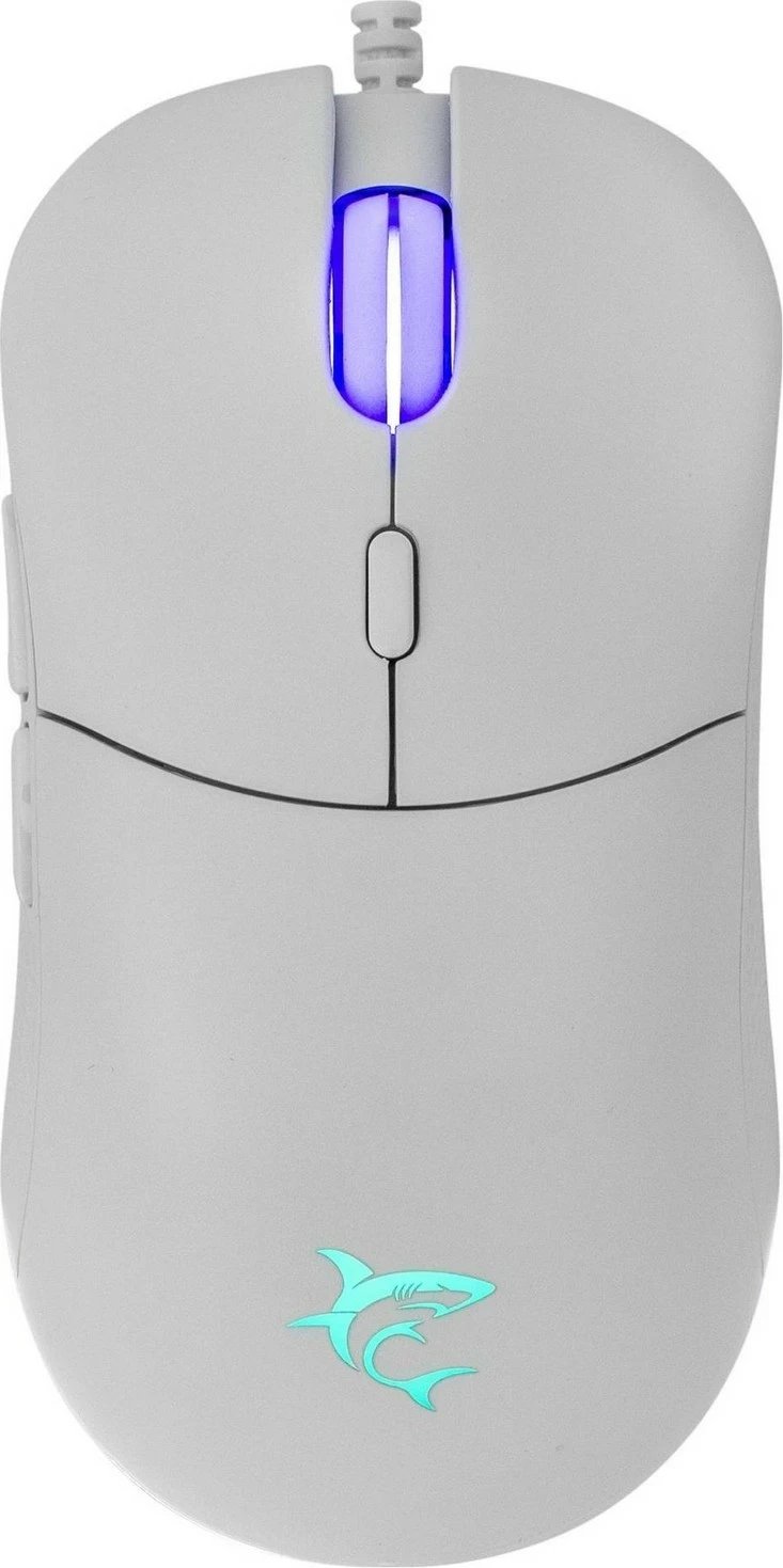 Maus gaming White Shark Bagdemagus GM-5010, 7200 DPI, RGB, i bardhë