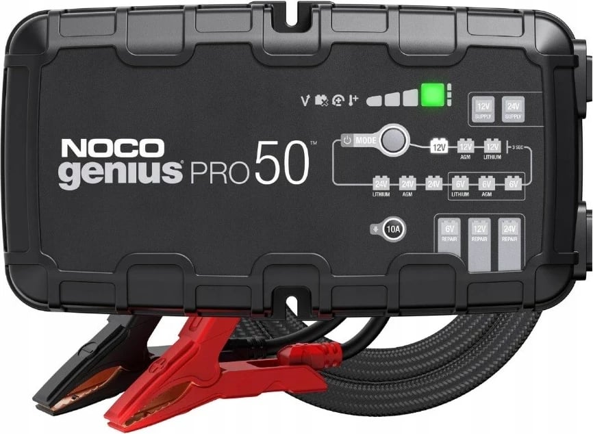 Karikues baterie NOCO GENIUSPRO50, 50A, i zi