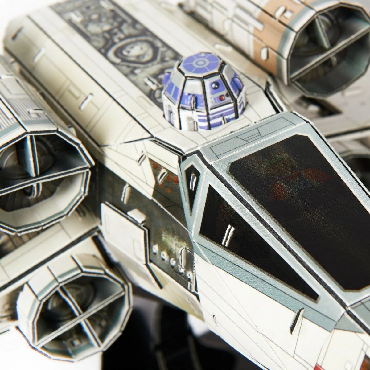 Puzzle 4D Star Wars Spin Master X-Wing T-65, 160 pjesë, plastikë