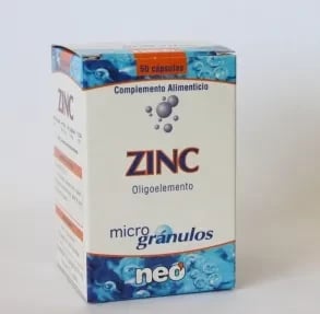 Suplement ushqimor NEO Microgranulos Zinc uniseks 50 kapsula