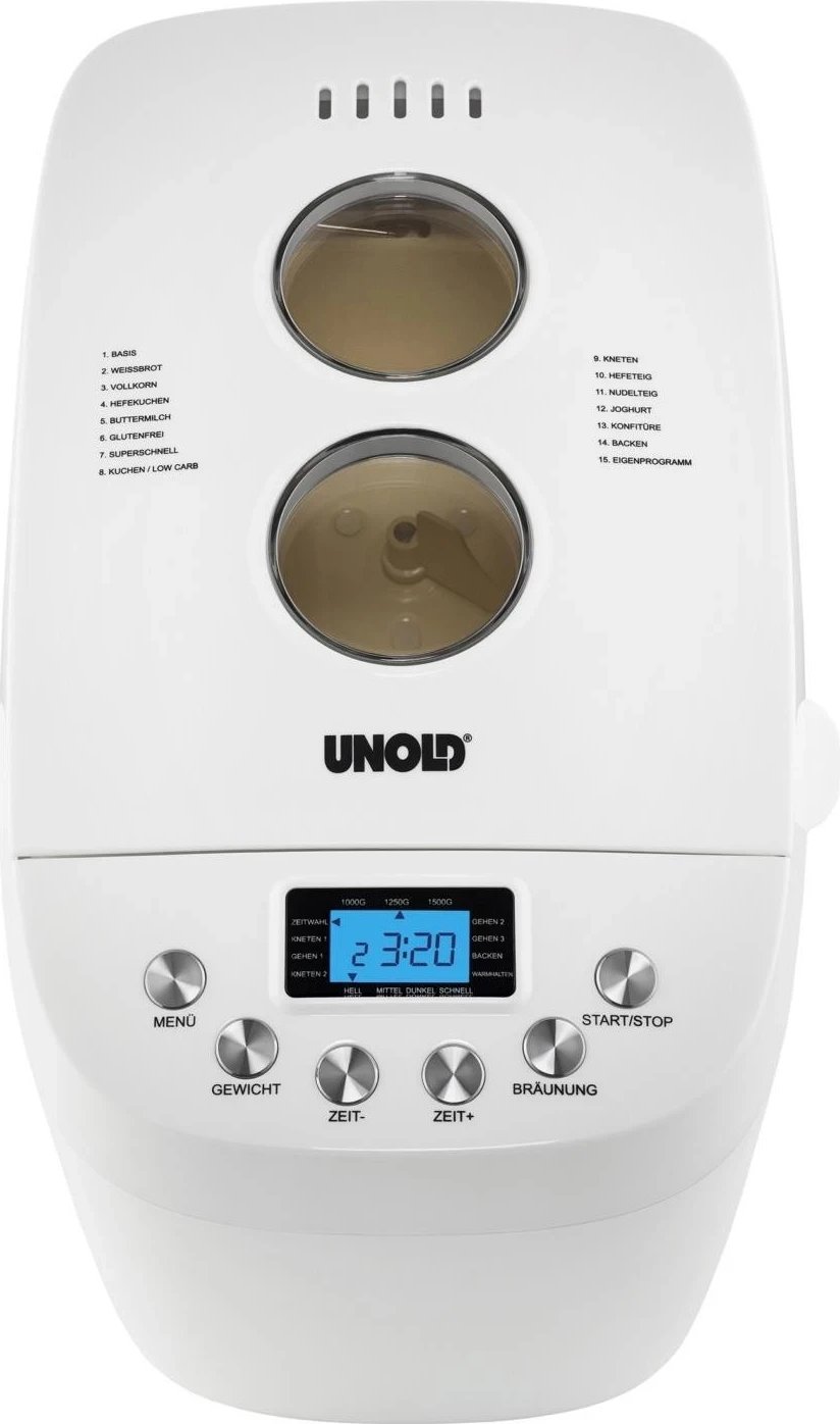 Wypiekacz për bukë Unold 68520, 850W, bardhë