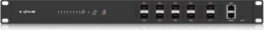 Switch i menaxhuar Ubiquiti U Fiber OLT, 1U, i zi