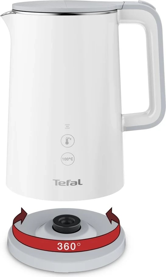 Vluese uji Tefal Sense KO693110, 1.5 L, 1800 W, e bardhe