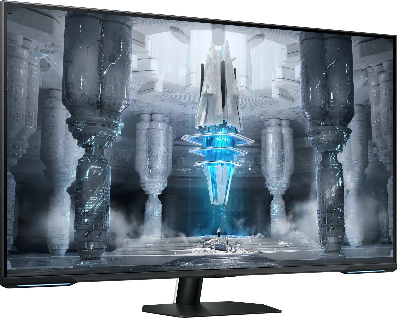 Monitor Samsung S43CG700NU, 43", 4K Ultra HD, LED, 1 ms, i zi, i bardhë