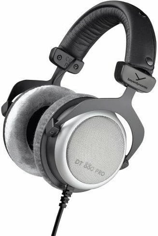Kufje Beyerdynamic DT 880 PRO, me kabllo, gjysmë të hapura, 250 Ω, të zeza/argjend